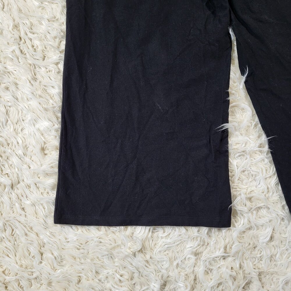 Eileen Fisher Wide Leg Black Pants - Size 10 - Picture 16 of 16